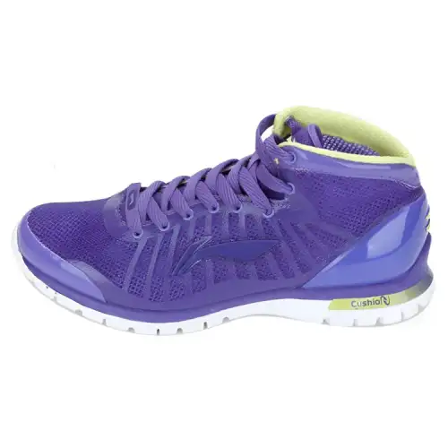 Li Ning Running Shoes Women's Mid Top Purple/White