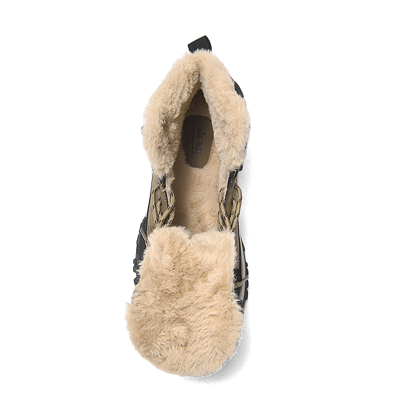 Jeep Comfortable, Versatile, Casual, Thermal Fleece Lined High top Outdoor Shoes Men’s