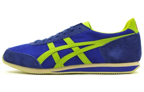 Onitsuka Tiger Edr 78 Cushioning Slip Resistant Abrasion Resistant Low top Running Shoes Unisex Royal Blue