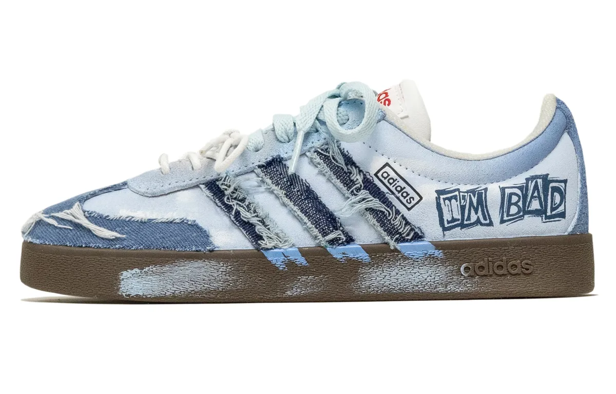 Adidas VL COURT 2.0 Low top Skateboard Shoes Unisex Sky Blue