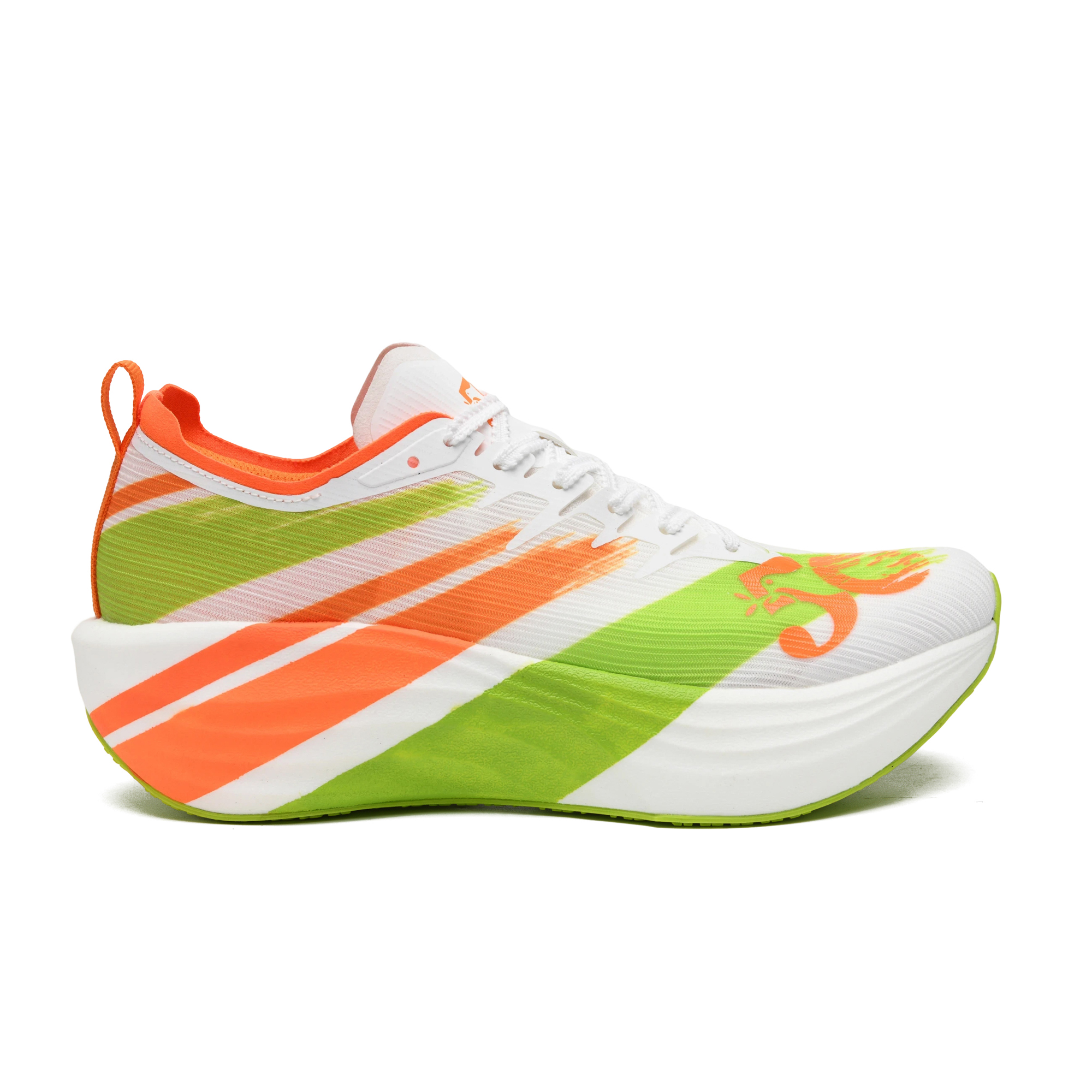 50 Breathable Impact Resistant Low top Marathon Running Shoes Unisex Mismatched Multicolor Ink Reflecting Snow 003