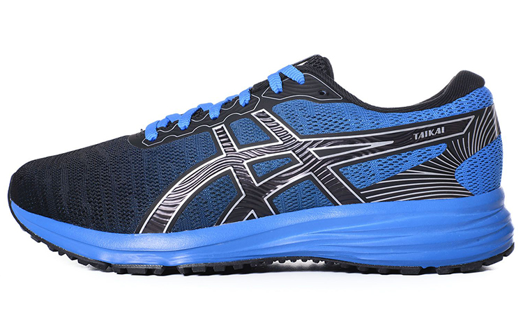 Asics Taikai Abrasion Resistant Low top Running Shoes Men's Blue Black