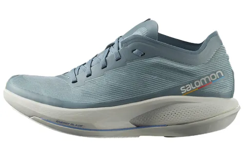 SALOMON Phantasm Comfortable Fabric Abrasion Resistant Abrasion Resistant Low top Casual Running Shoes Women's Blue