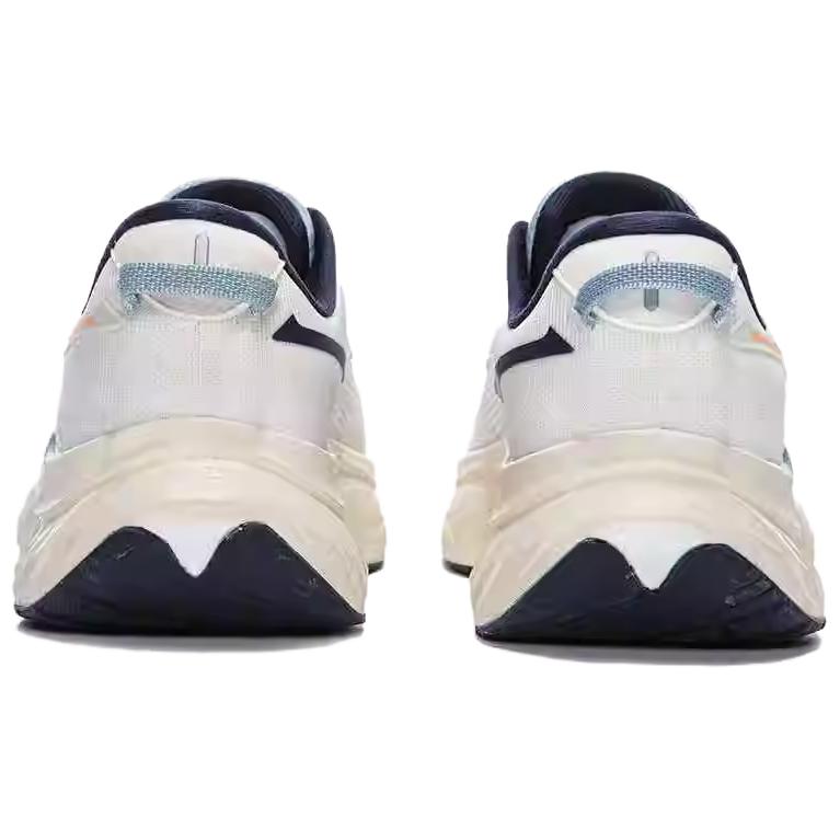 Erke Cushioning Rebound Low top Running Shoes Men’s White Orange
