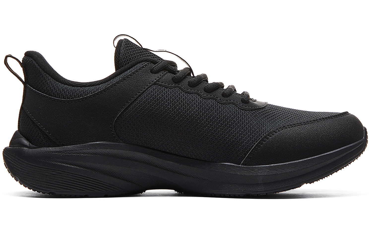 PEAK Running Shoes Men’s Low Top Black Light Gold
