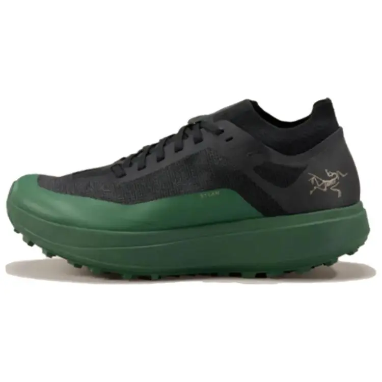 Arc'teryx SYLAN Breathable Lightweight Rebound Mid top Running Shoes Men's Black