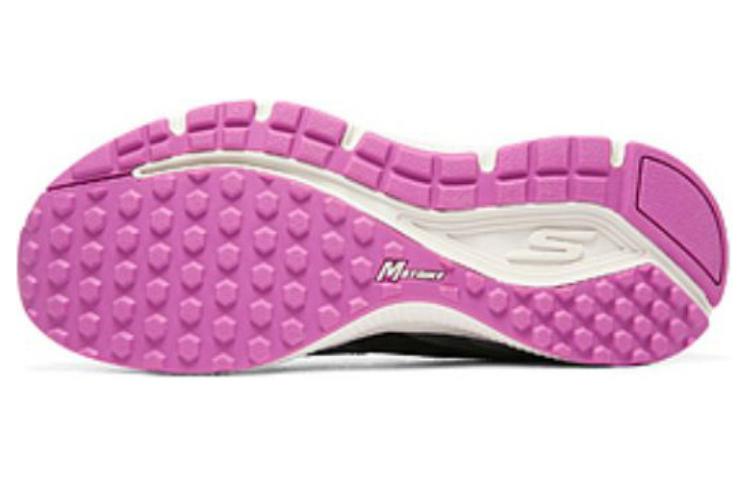 Skechers Mesh Low top Casual Running Shoes Women’s Black Purple Wide