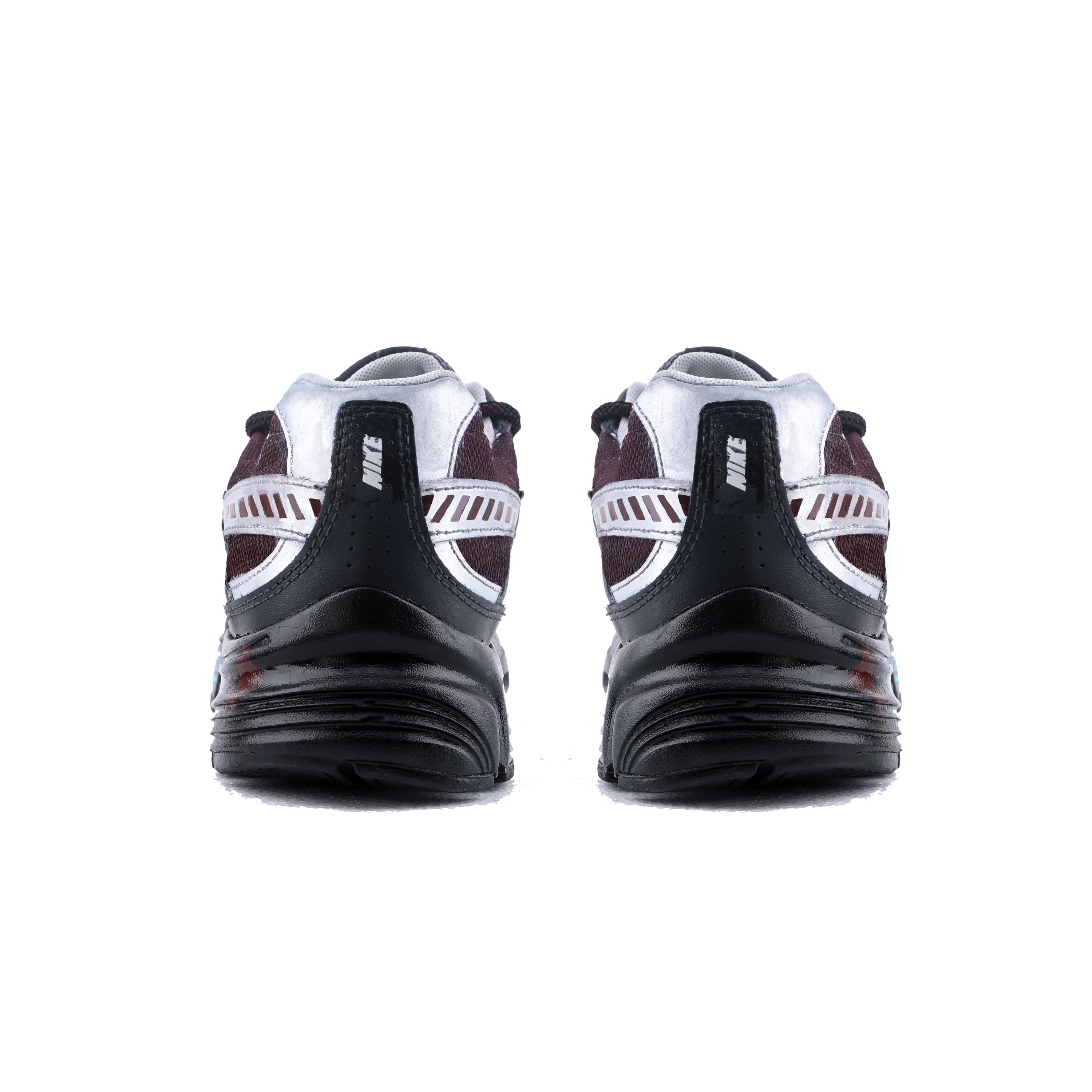 Nike Initiator Slip Resistant And Breathable Low top Casual City Commuting Running Shoes Men’s Dark Red