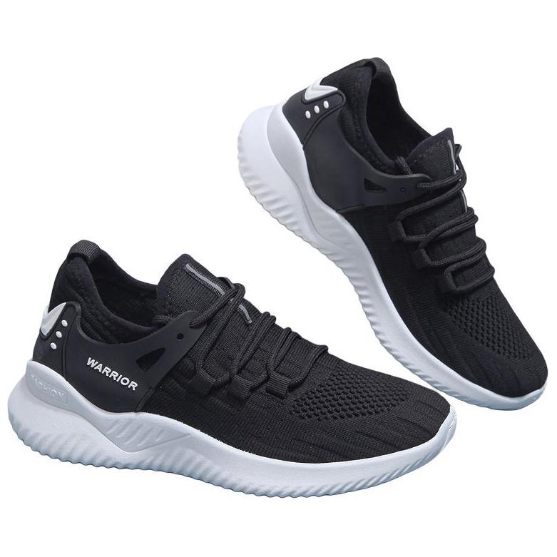 Warrior Comfortable And Breathable Cushioning, Wear Resistant Low top Casual Running Shoes Women’s Black