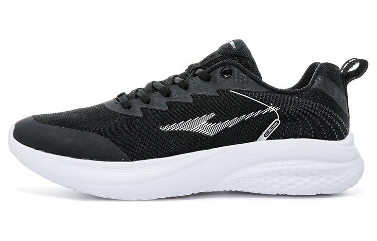 Erke Abrasion Resistant Low top Running Shoes Men’s Black White