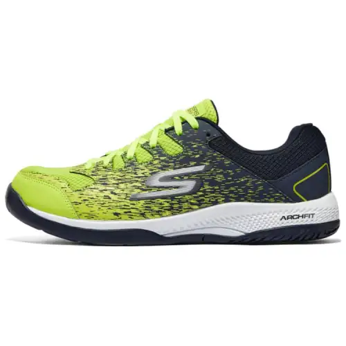 Skechers GO PICKLEBALL MENS Abrasion Resistant Abrasion Resistant Low top Running Shoes Men's Green Black White