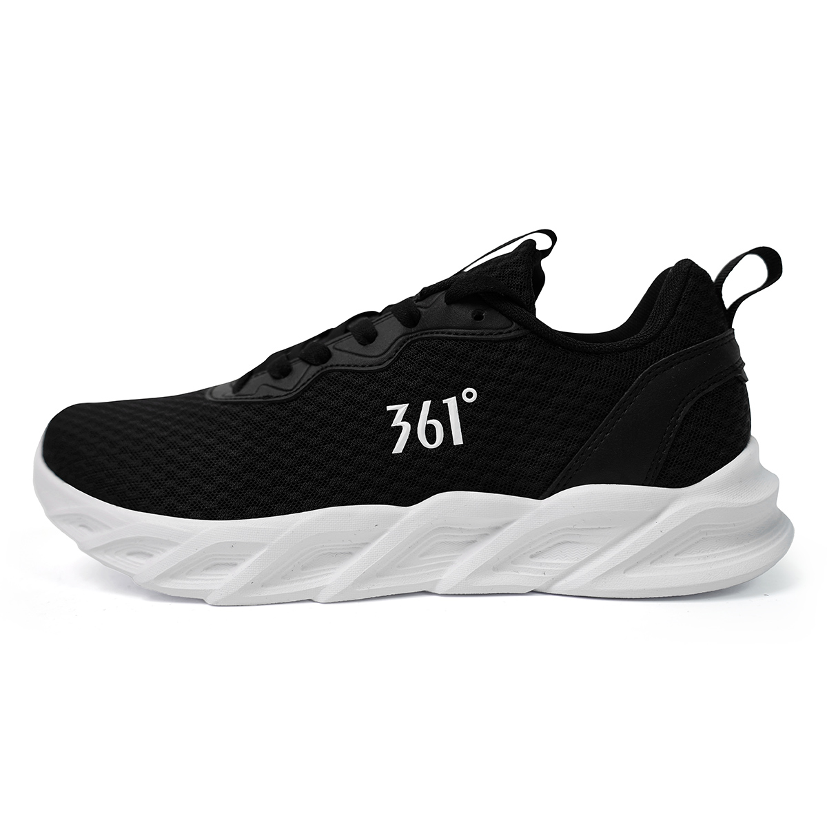 361° Slip Resistant Abrasion Resistant Slip Resistant Abrasion Resistant Low top Running Shoes Men’s White Black