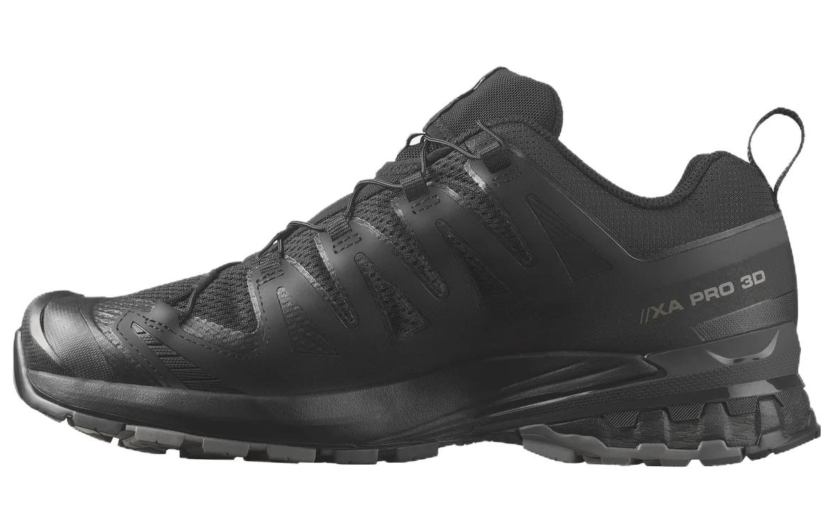 SALOMON Salomon XA Pro 3D V9 comfortable shock-absorbing low-top outdoor functional shoes men's black