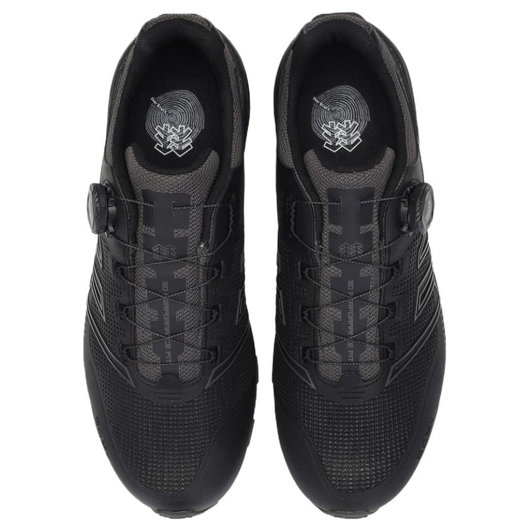 KOLON SPORT Socks S 6 Cushioning Abrasion Resistant Breathable Low top Outdoor Shoes Unisex Black