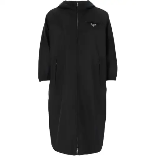 PRADA Trench Coat Women's Black