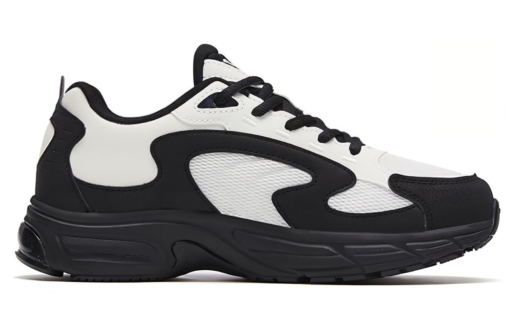 Anta Comfortable Cushioning Slip Resistant Abrasion Resistant Low top Running Shoes Women’s White Black