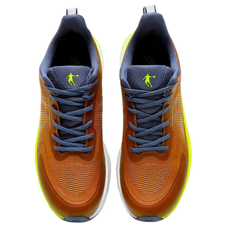 QIAODAN Flying Shadow 3.0 Slip Resistant Abrasion Resistant Low top Casual Running Shoes Men’s Orange