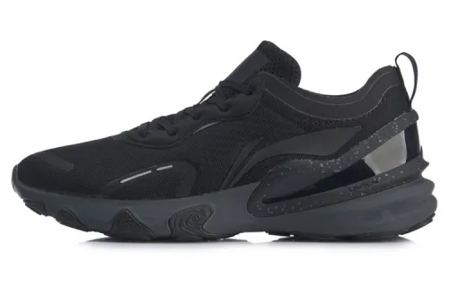 Li Ning Arashi Textile, TPU Cushioning Slip Resistant Abrasion Resistant Breathable Lightweight Low top Running Shoes