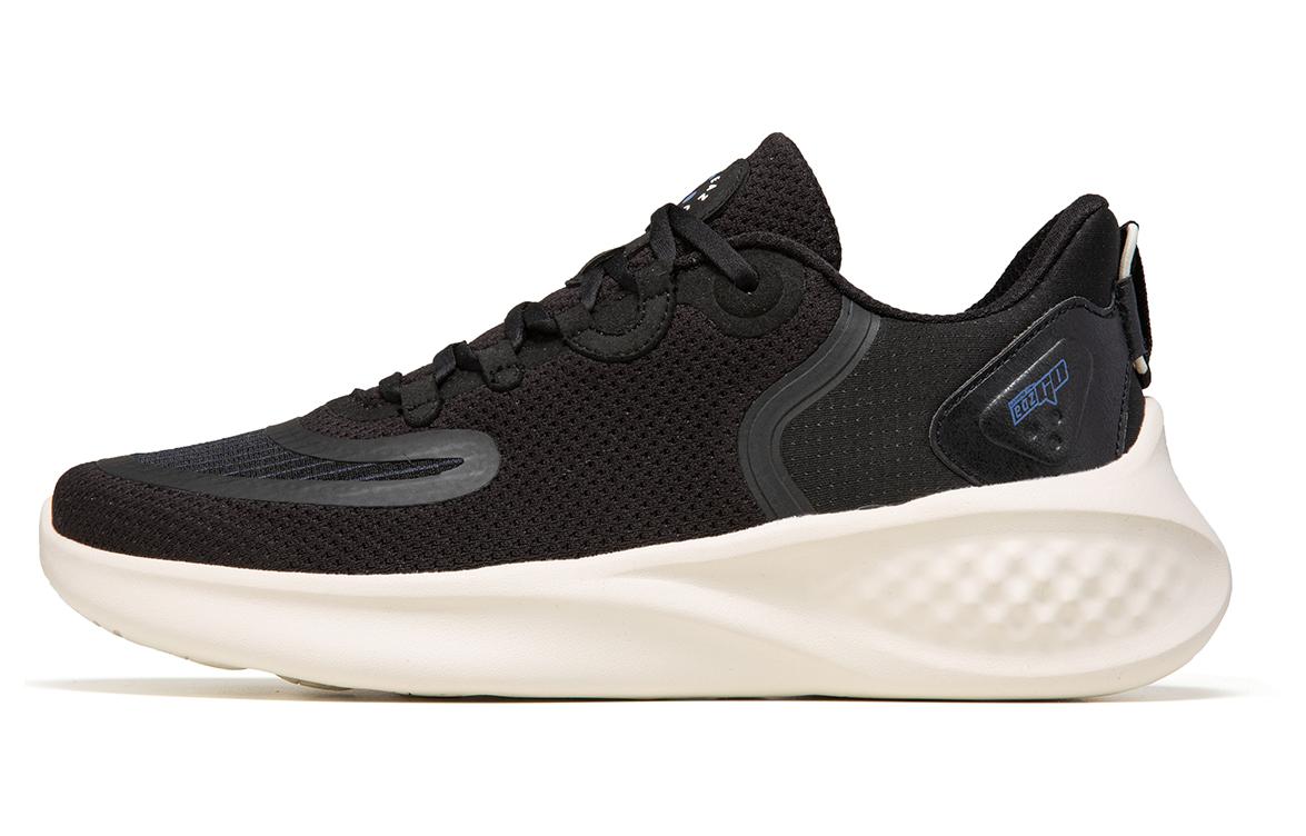 Li Ning Comfortable Abrasion Resistant Breathable Low top Running Shoes Men’s Black