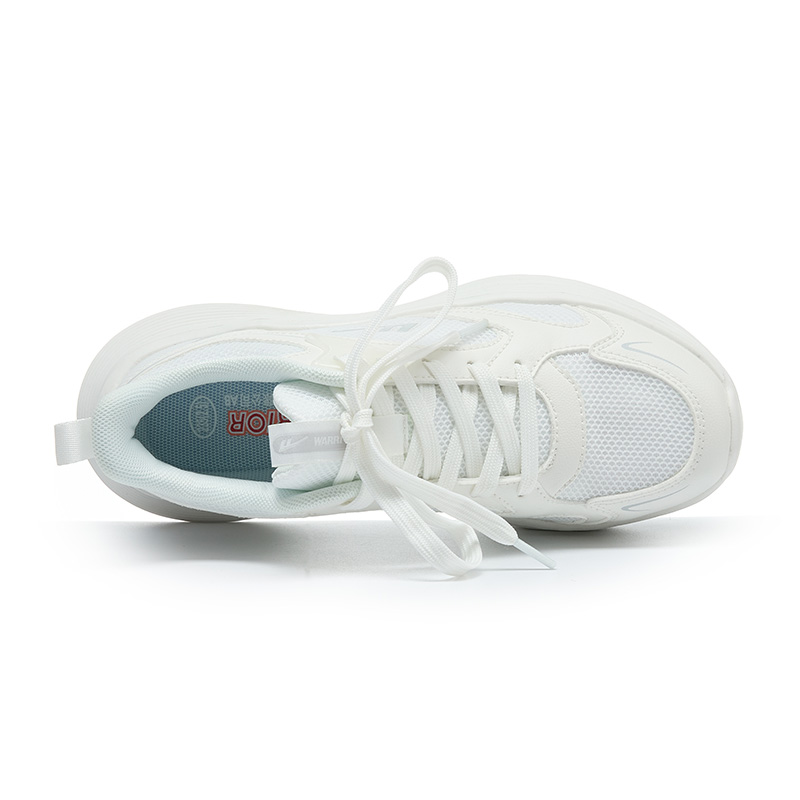 WARRIOR Running Shoes Unisex Low Top White/Gray