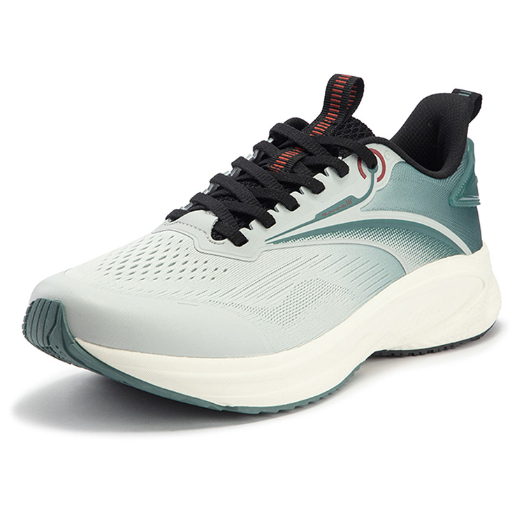 361° Swift Speed Cushioning Lightweight Low top Running Shoes Men’s Gray Green