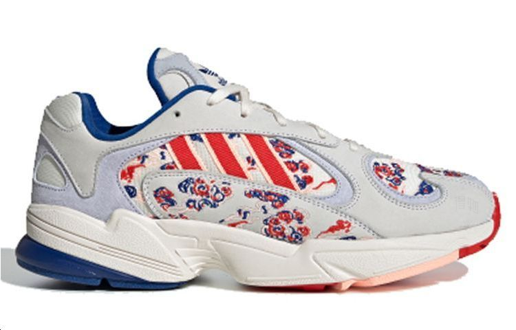 Кроссовки adidas originals Yung-1 (серо-синие) — фото 2