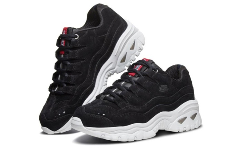 Женские кроссовки Skechers Energy (черные) — Чёрный — фото 3