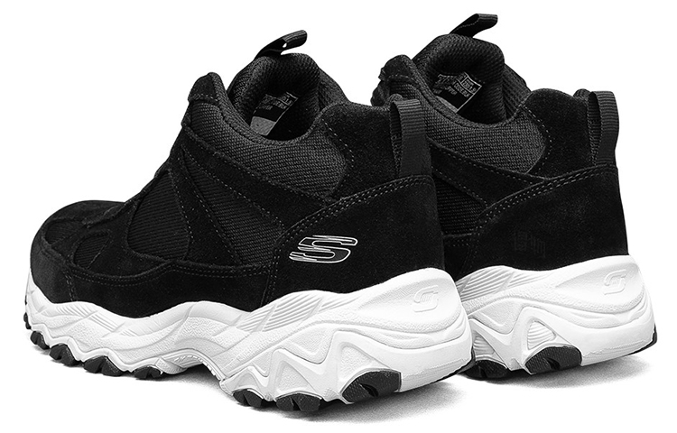 Женские кроссовки Skechers D'LITES (черные) — фото 4