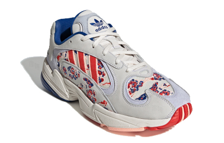Кроссовки adidas originals Yung-1 (серо-синие) — фото 3