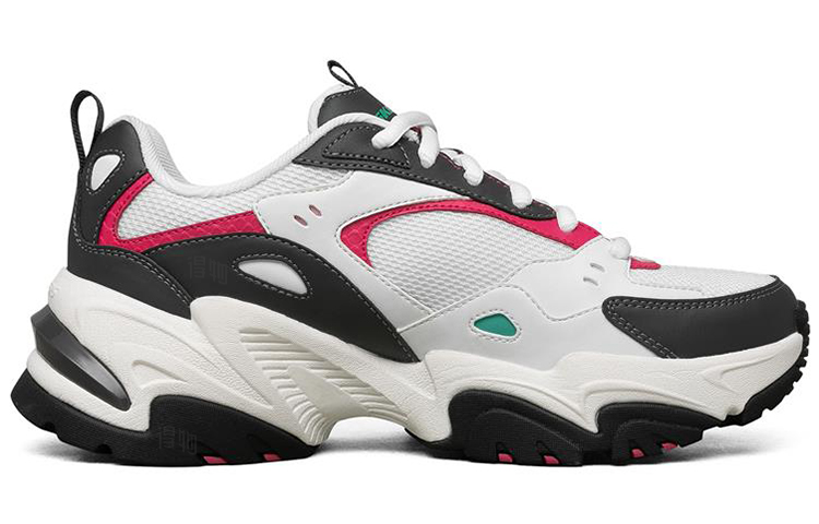 Женские кроссовки Skechers Stamina V2 (розово-белый) — фото 2