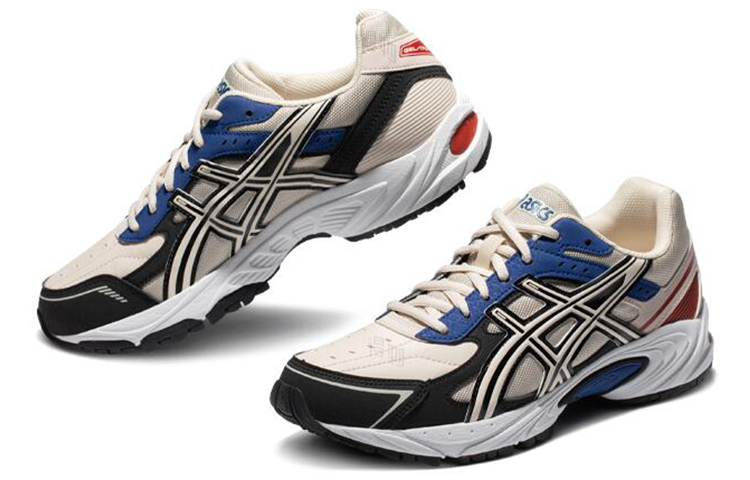 Кроссовки Asics Gel-170 TR (бело-черно-синие) — фото 3