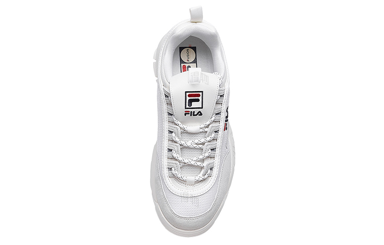 Женские кроссовки Fila Disruptor 2 (белые) — фото 5