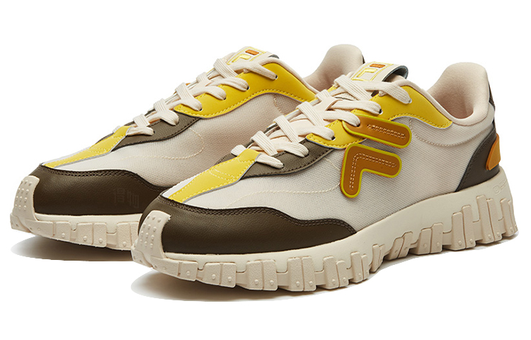 Мужские кроссовки Fila Fusion Heritage Running (розовые) — фото 3