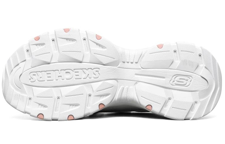 Женские кроссовки Skechers Kozmiks (бело-розовый) — Белый / розовый — фото 5