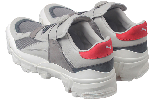Мужские кроссовки PUMA Trailfox Disc (серо-фиолетовые) — фото 2