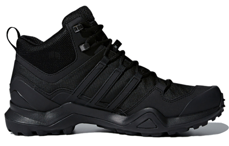 Мужские кроссовки adidas Terrex Swift R2 Mid Gtx (черные) — фото 2