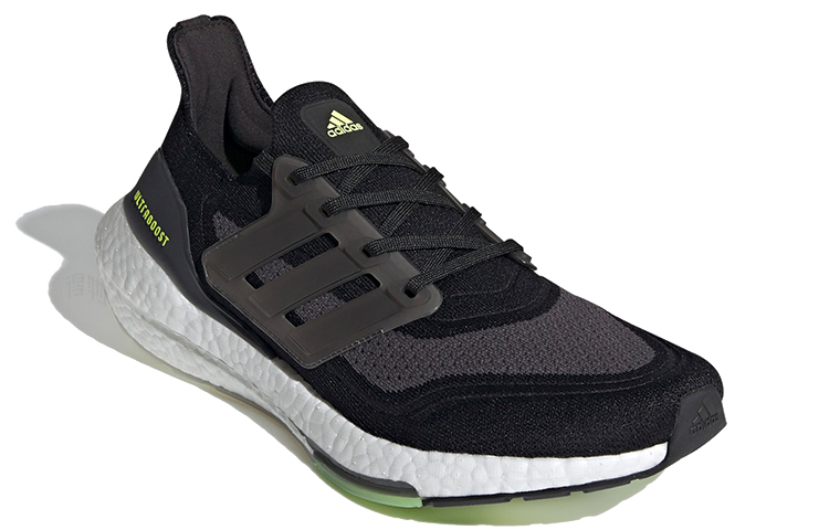Мужские кроссовки adidas ULT TPU Boost (черно-серо-коричневые) — фото 3
