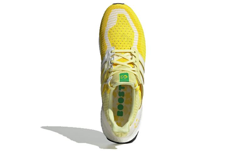Кроссовки adidas ULT (желто-белые) — Жёлтый / белый — фото 5