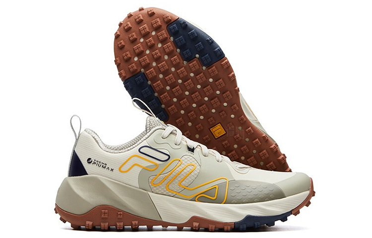 Женские кроссовки Fila Athletics (черно-серые) — фото 6