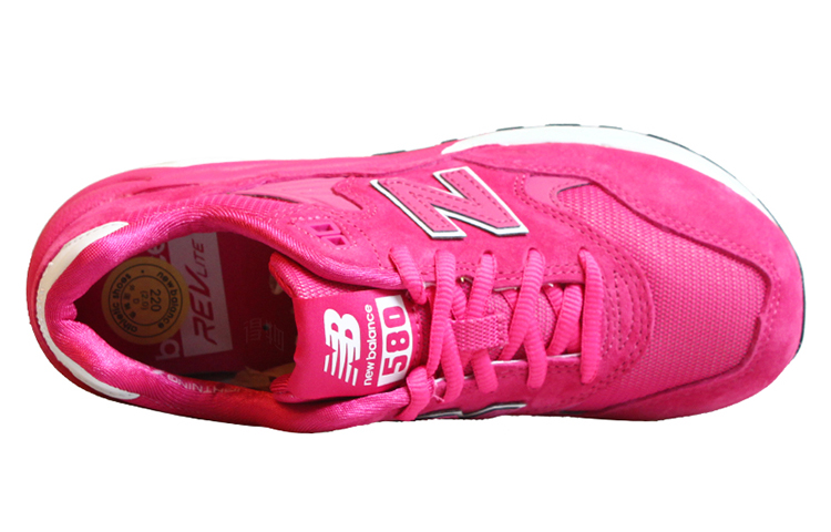 Кроссовки New Balance 580 (розовые) — Розовый — фото 4