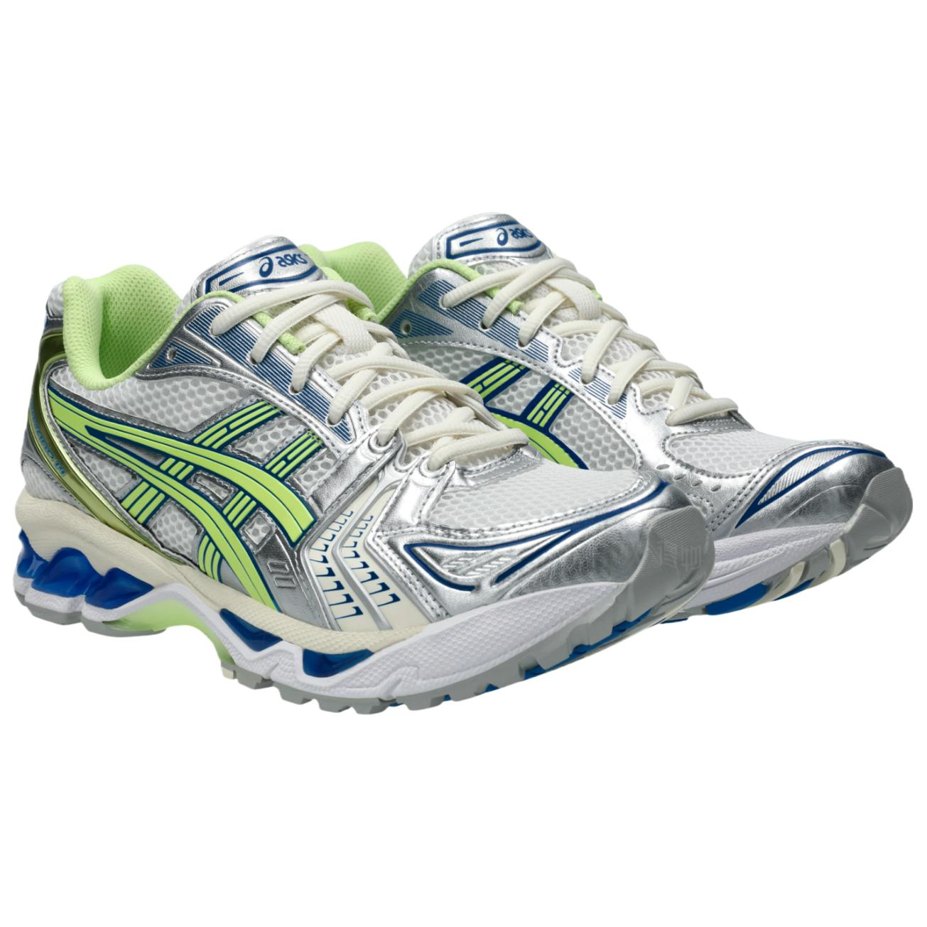 Кроссовки ASICS Gel-Kayano 14 Sprite (бело-серебристые) — фото 2