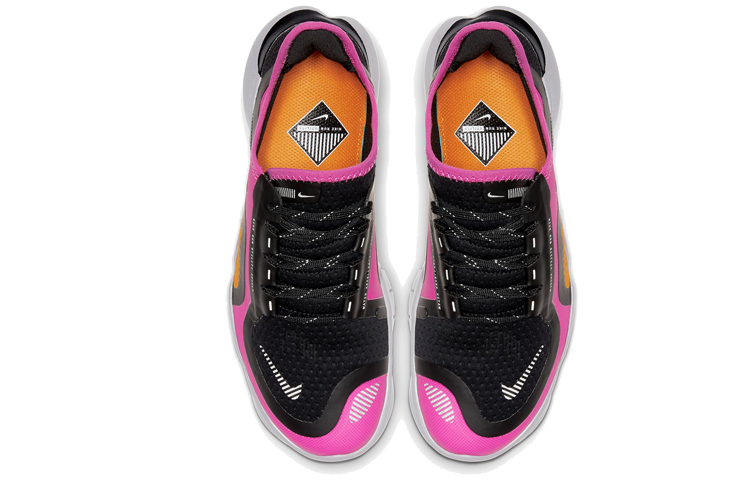 Женские кроссовки Nike Free RN 5.0 Shield (черно-розово-белые) — Чёрный / розовый / белый — фото 4