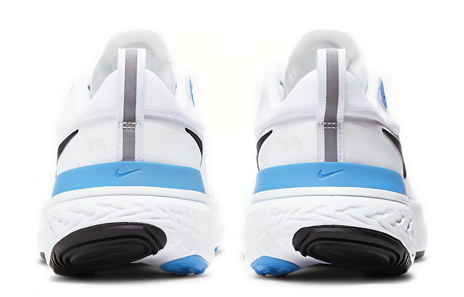 Мужские кроссовки Nike React Miler 1 (бело-синие) — Белыйсиний — фото 5