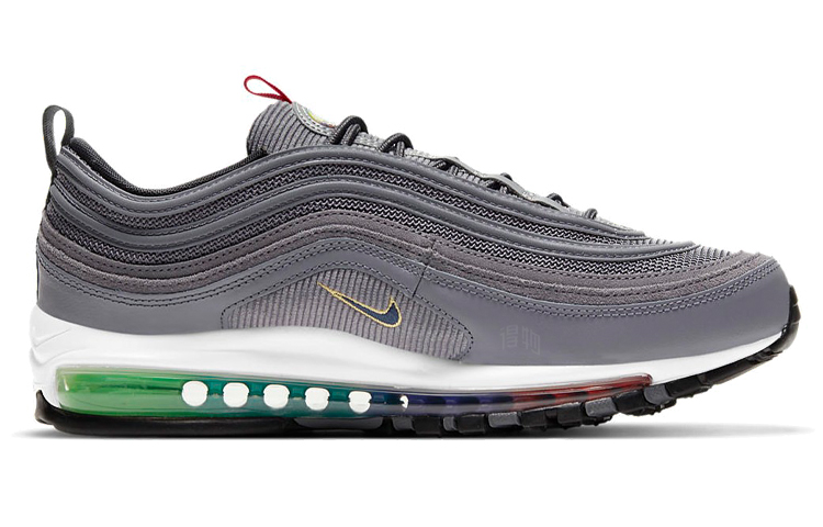 Мужские кроссовки Nike Air Max 97 (черные) — 浅石黑/黑曜石色 — фото 2