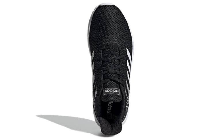 Мужские кроссовки adidas neo Asweerun (черно-белые) — фото 5