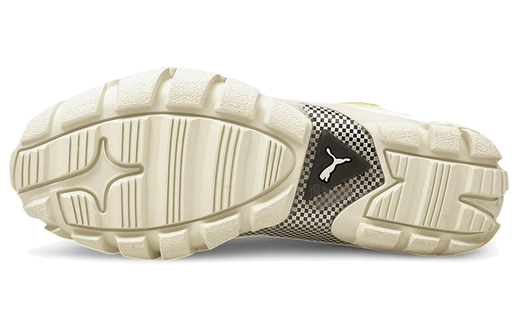 Женские кроссовки PUMA Centaur Fantasy (черно-бело-зеленые) — фото 6