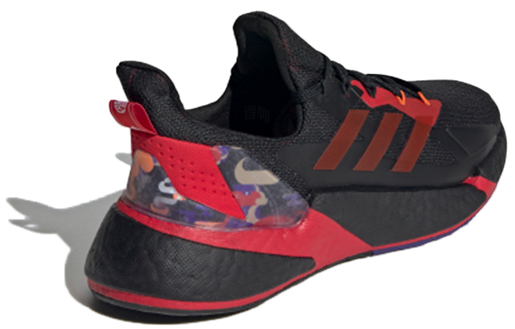 Кроссовки adidas X9000l4 (черно-красные) — фото 4