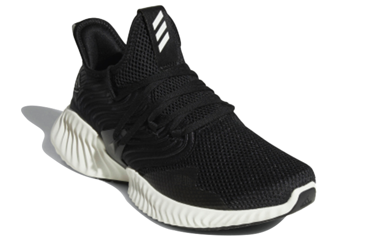 Кроссовки adidas AlphaBounce Instinct Cc (черно-белые) — Чёрный / белый — фото 3