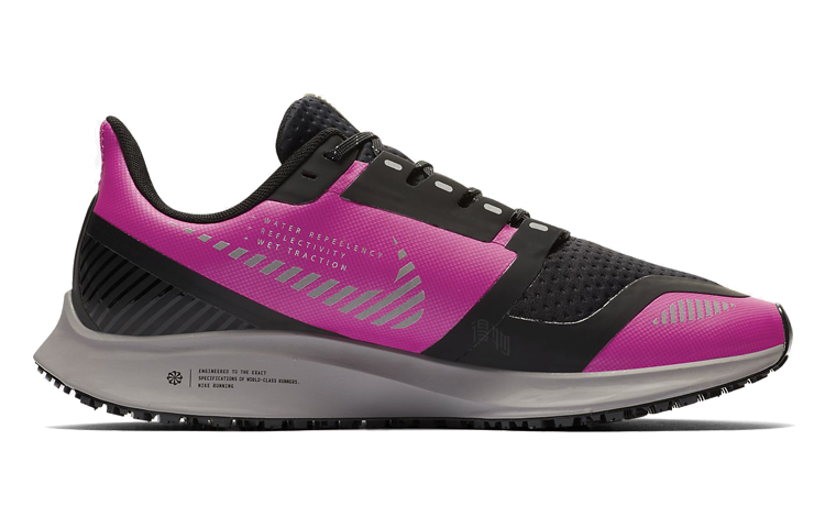Женские кроссовки Nike Pegasus 36 (розово-черный) — фото 2