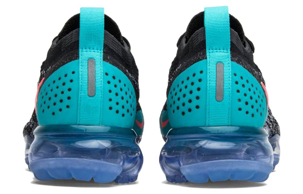 Женские кроссовки Nike VaporMax 2.0 (черно-сине-красные) — фото 4